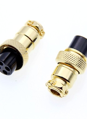 惠威专用4芯插头m200mkiii+D1080-iv M100MK2 m200音箱连接线接头