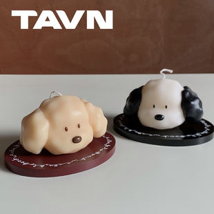 gula Dian Candle TAVN 点点小狗手工蜡烛&亚克力托盘套装 2款