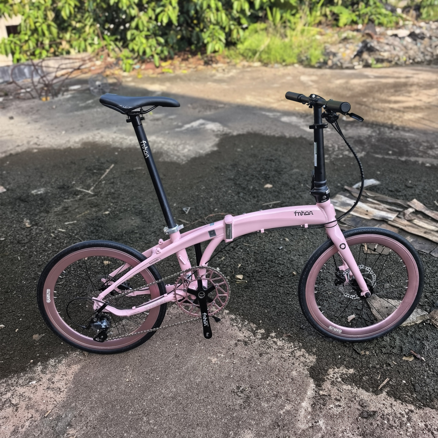 全新25款风行TORNADO LDG2018 20寸406 451内置碟刹海豚折叠车