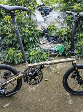 fnhon风行碟刹FGD1618 gust 349轮折叠车蚂蚁腿铬钼钢碟刹FGD1611