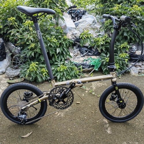 fnhon风行碟刹FGD1618 gust 349轮折叠车蚂蚁腿铬钼钢碟刹FGD1611