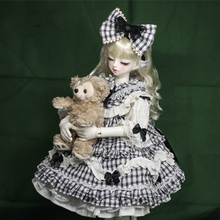 CAP【茶花会】套装/bjd4分/复古/娃衣/Lolita/可爱/mdd