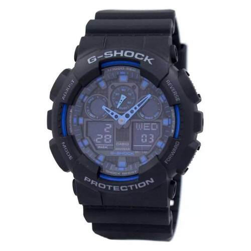 GSHOCK CASIO卡西欧世界时闹钟Timer 手表 GA 100 1A2 200M