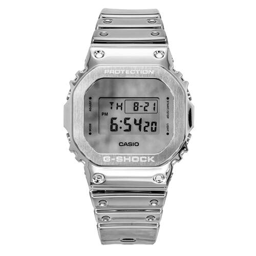 CASIO卡西欧G Shock灰表盘石英Silicon运动200M男士手表GM 5600YM