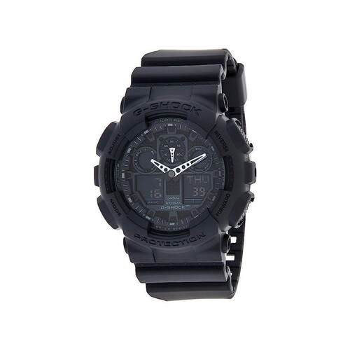 CASIO卡西欧G SHOCK GA 100 1A1 Resist背光闹钟Timer 200M男士