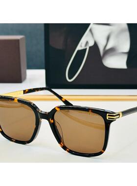 TOMFORD汤姆福特FT1183 K墨镜太阳眼镜棕色方形框架金色金属5521