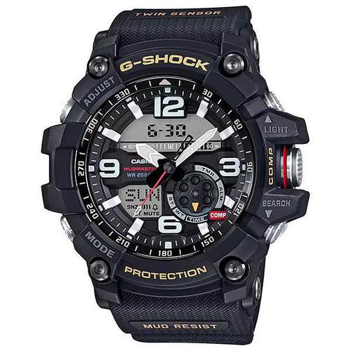 CASIO卡西欧男士G Shock Mudmaster数字的石英手表GG 1000 1ADR