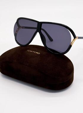 TOMFORD汤姆福特Axel TF1197 01A黑色盾形中性太阳眼镜墨镜FT1197