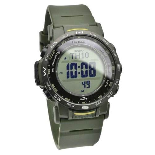 CASIO卡西欧PRO TREK数字的指南Altimeter Barometer电波中性手表