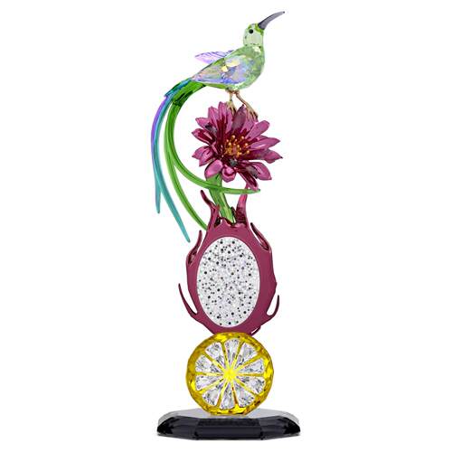 SWAROVSKI施华洛世奇水晶IDYLLIA SUGARBIRD龙FRUIT TOTEM摆件