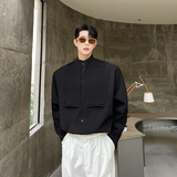 原创网红高级感法式复古宽松衬衫男个性长袖设计感衬衣 H1859 P85,男装衬衫,电商A254, 原创网红高级感法式复古宽松衬衫男个性长袖设计感衬衣 H1859 P85,男装衬衫,电商A254,