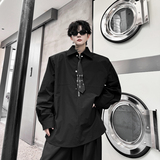 演出表演装衬衫男女同款高级感设计师款衬衣（含领带）H2188P85，男装衬衫，星座1114（原A254）