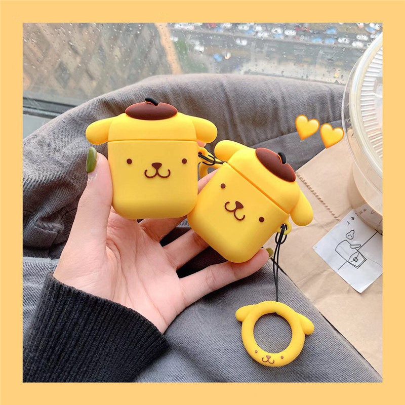 AirPods2保护套硅胶三丽鸥布丁狗卡通可爱萌苹果无线蓝牙耳机软壳|ruв категории Цифровые аксессуары, MP3/Mp4 аксессуары, наушники - от Buy2taobao.com для оказания профессиональной услуги покупки агента Taobao