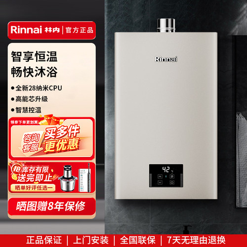 林内智能恒温16升强排式