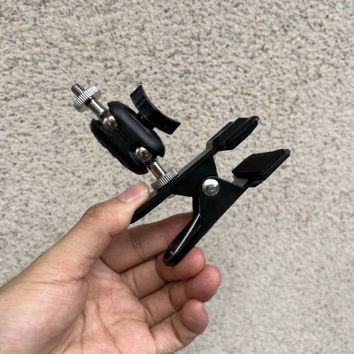 极摄家迷你夹直播外接摄像头支架