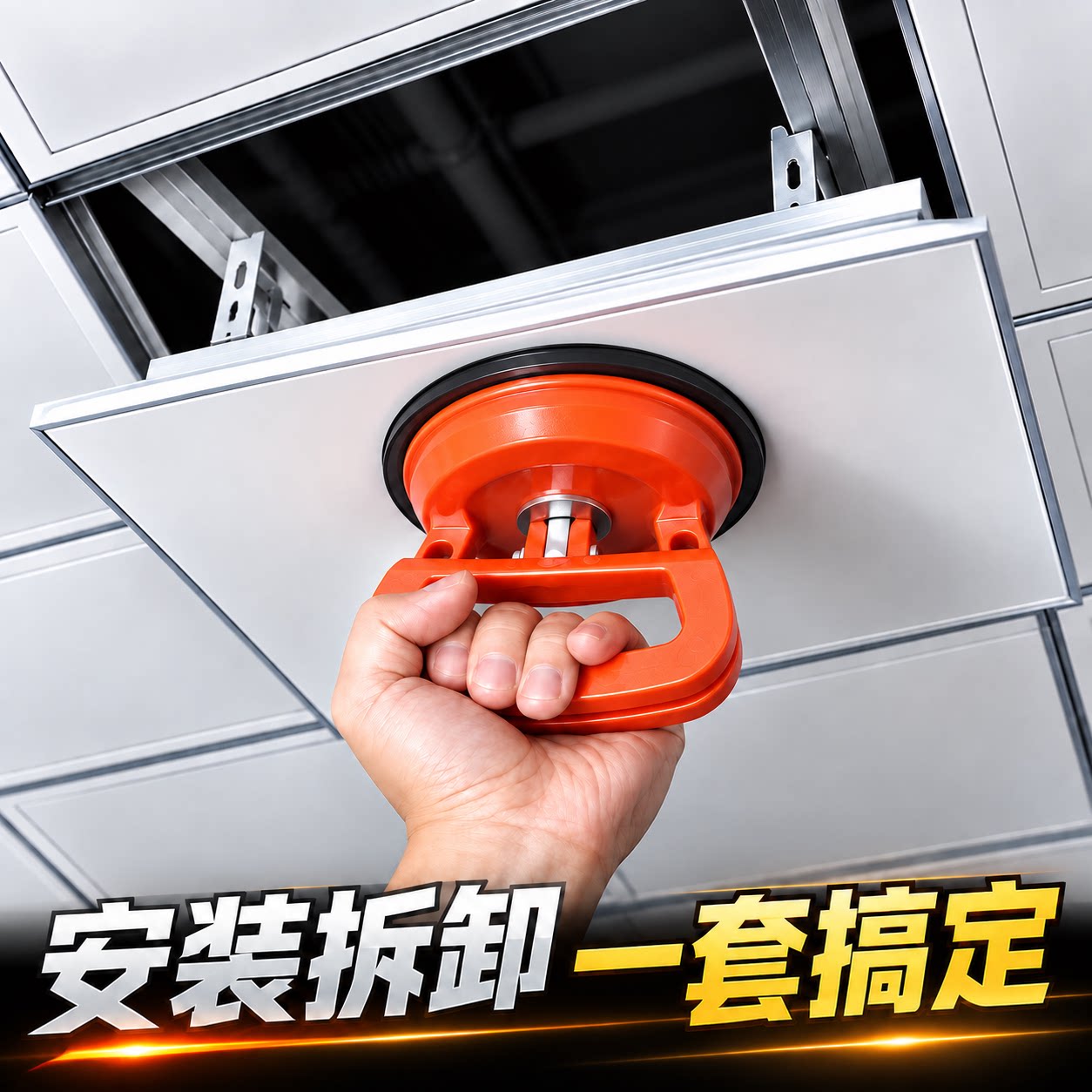 吊顶玻璃强力吸盘拆卸神器