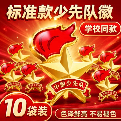 少先队队徽2026新款正版别针款