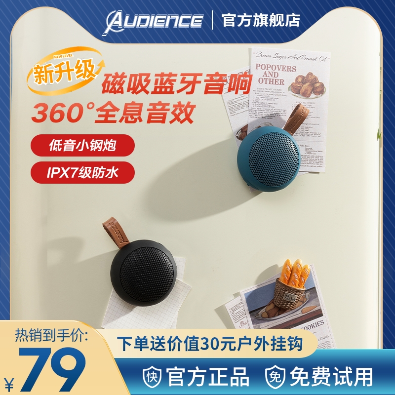 蓝牙音响无线音箱磁吸迷你户外防