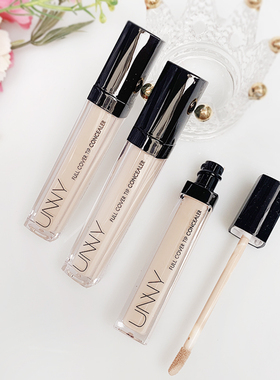 韩国unny遮瑕液斑点遮瑕膏痘印隐形毛孔 滋润不卡粉修容提亮面部
