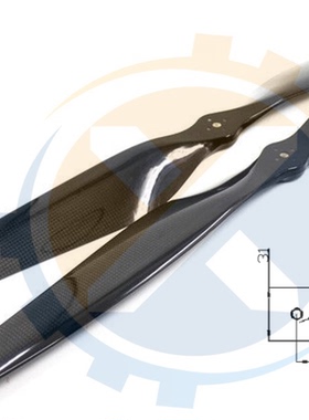 珠海枭鹰 盘式无刷电机 X8325 植保电机专用桨T3095碳纤桨/对