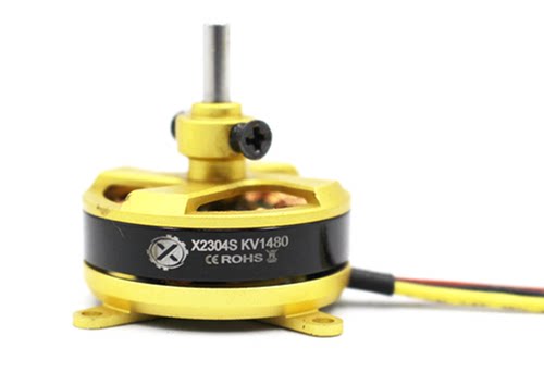 珠海枭鹰外转多轴电机 F3P机用X2304电机(2204电机) 电机空心轴