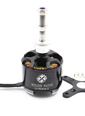 珠海枭鹰多槽极固定翼外转无刷电机XS5225(6050) 24N22P大拉力