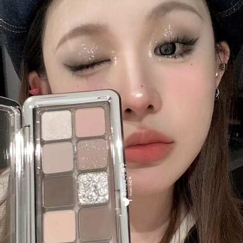 3ce眼影水泥盘十二色眼影