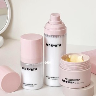 贴贴升级！redearth红地球面霜喷雾 妆前补水保湿持妆服帖 宿星