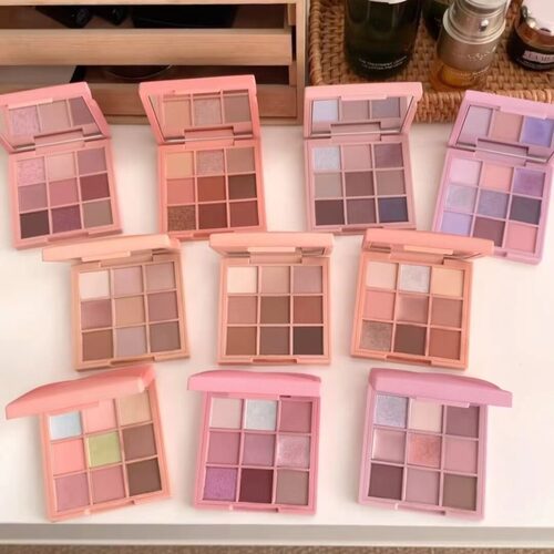 3ce九色时妆盘眼影缎光粉九宫格