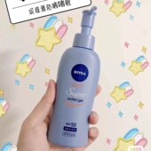 宿星 妮维雅NIVEA水感清爽啫喱spf50身体防晒霜140不油腻 保税