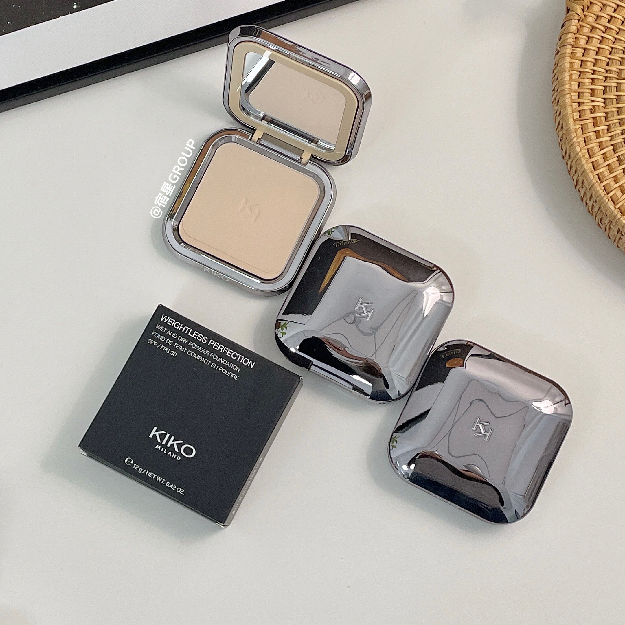 【保税】kiko防晒粉饼12g干湿两用spf25轻薄控油磨皮柔焦 宿星高性价比高么？