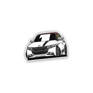 适用于#HONDA#Modulo#S660汽车反光贴纸7694