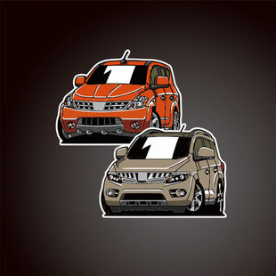 汽车贴纸适用于#nissan#murano#nissanmurano#Z50#Z51 8230