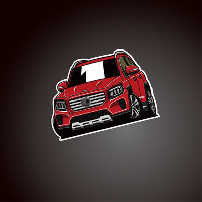汽车贴纸适用于#MercedesBenz#GLBclass#GLB180#X247  8257