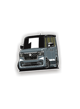 适用于#honda#NBOX#JF5#JF6定制汽车反光贴纸7709