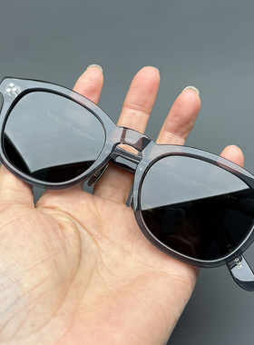 MOSCOT LEMTOSH太阳镜男余文乐同款复古宽脸墨镜女高级灰色偏光镜