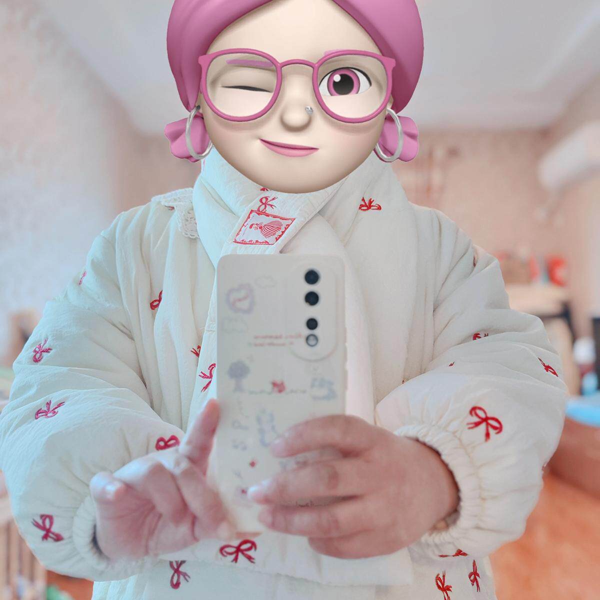 兔子大人｜手作【棉服+围巾】日系可爱花边领甜美蝴蝶结棉袄外套