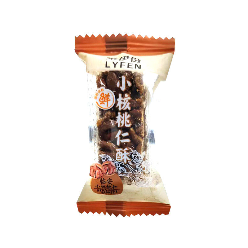 来伊份小核桃仁酥500g夏威夷果仁酥糕点散装美食办公室休闲零食