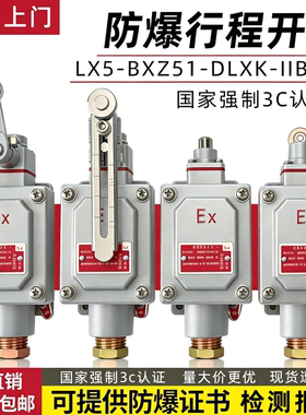 防爆行程开关DLXK/LX5-Z/L/B/D/H/N限位器触碰机械式微动限位开关
