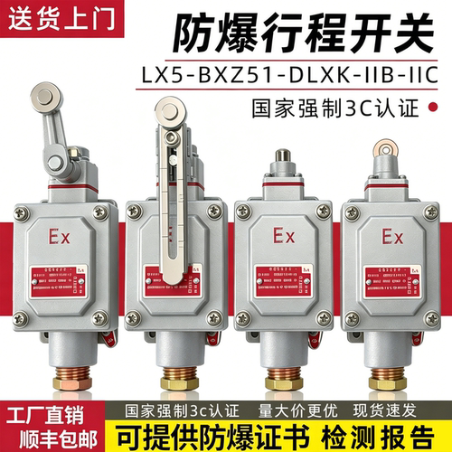 粉尘防爆行程开关DLXK/LX5-B-D