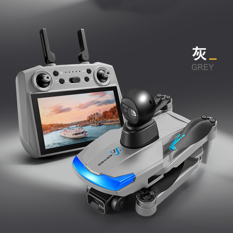 S185专业航拍无人机三轴机械防抖云台触摸屏遥控器GPS自动返航