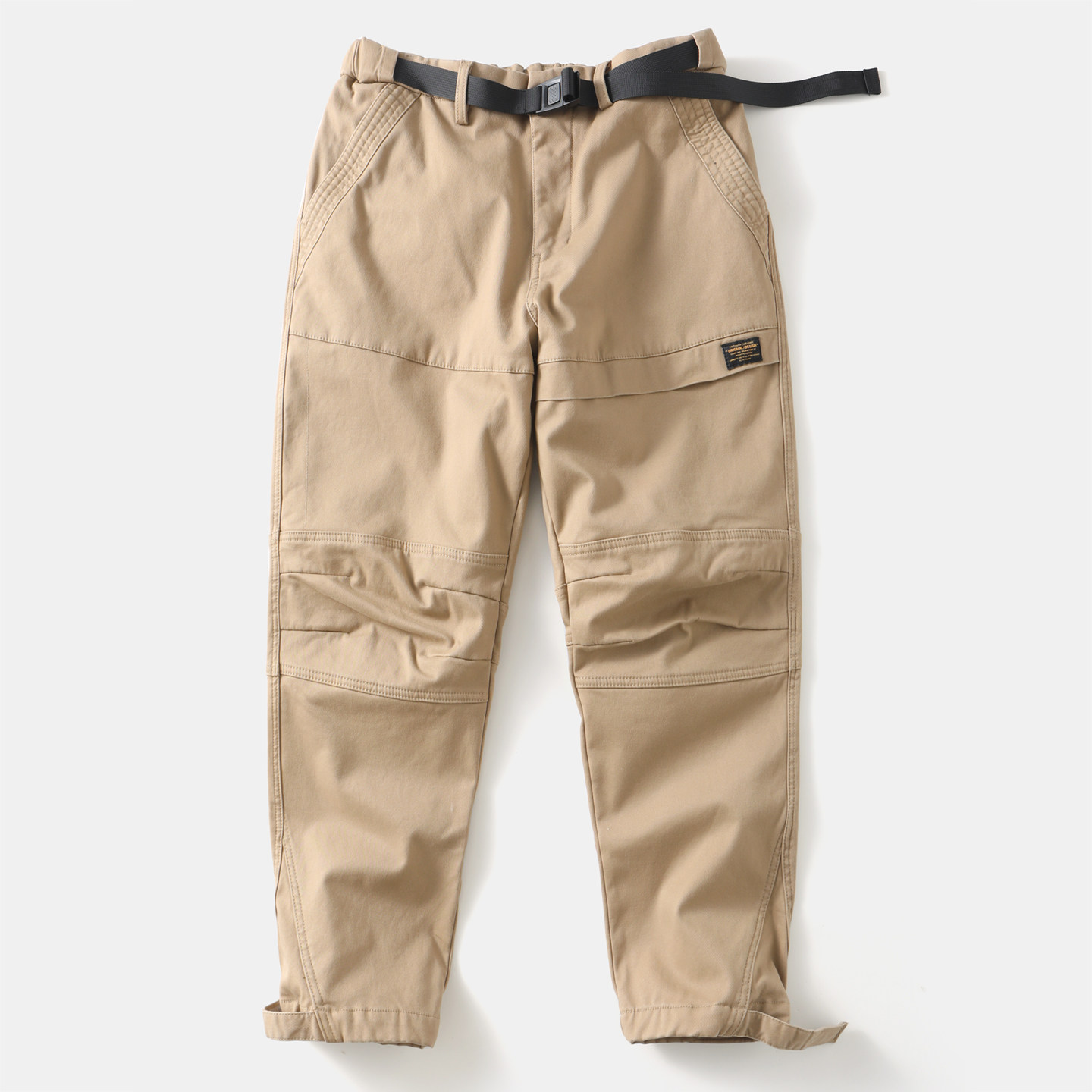 冬季重磅工装裤魔术贴束脚裤男多口袋宽松直筒加绒加厚弹力休闲裤,男装,休闲裤,淘宝优惠券,粉丝福利购,淘宝优惠卷