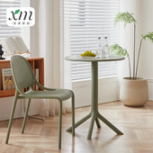 简约奶茶店桌子食堂面 面馆快餐桌长方形咖啡厅餐饮店小吃甜品店