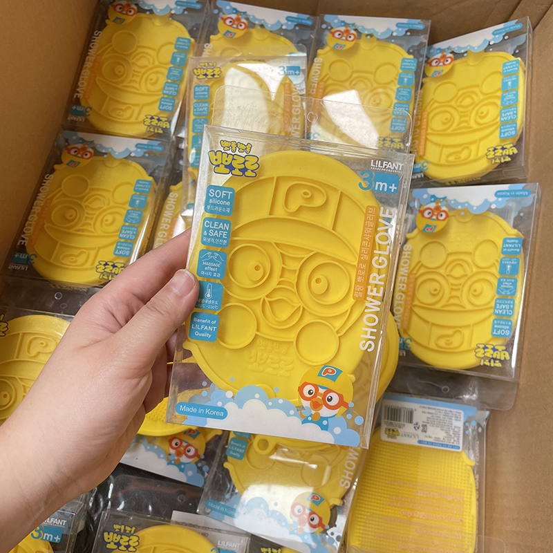 出口硅胶搓澡刷沐浴按摩手套搓泥