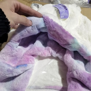 捡漏好货外贸英国单秋冬可爱围巾手套帽子一体厚实保暖毛绒三件套