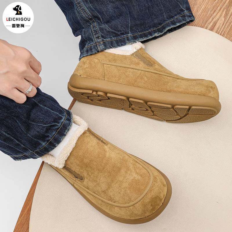 高品质版本爆款勃肯鞋冬季加绒保暖棉鞋雪地靴厚底男士增高穆勒鞋,流行男鞋,软木鞋/勃肯鞋,淘宝优惠券,粉丝福利购,淘宝优惠卷