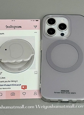 磁吸支架适用oppoA3/reno10/4se手机壳findx7/5pro简约纯色灰紫色小象A56/32/a57女款K11x/97/93s软套8全包边