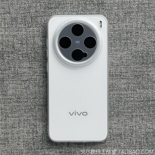 钛灰色肤感超薄硬壳X300Ultra适用vivoX200s手机壳X200pro磨砂mini半透明白X100s全包镜头S50裸机简约防摔s30