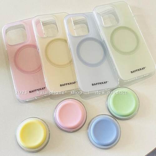 ins磁吸支架适用oppoA3/reno10/4se手机壳findx7/5pro马卡龙色A56/32/57个性K11x/97/93s/58软套看剧神器女款