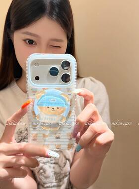 磁吸支架适用oppoA3/reno10/4se手机壳findx7/5pro清新简约绿色围边兔子A56/32/a57女K11x/97/93s软套8国际版